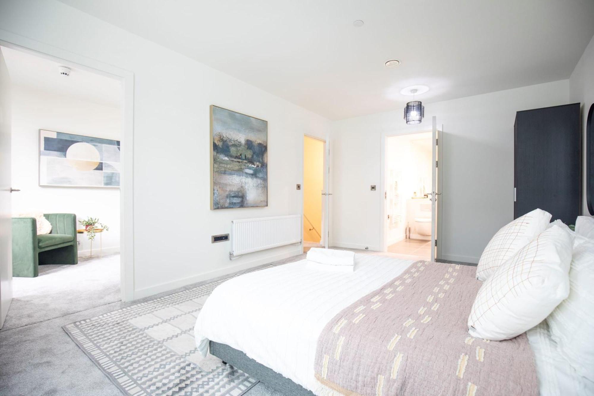 Luxury Free Parking Townhouse Villa Manchester Kültér fotó
