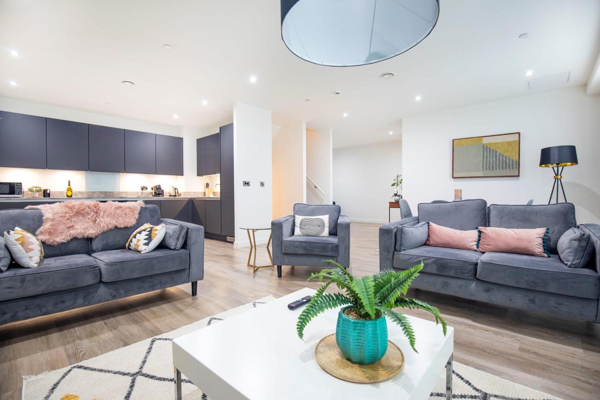 Luxury Free Parking Townhouse Villa Manchester Kültér fotó